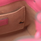 Calfskin Star Studded Bon Bon Bucket Bag Candy Pink