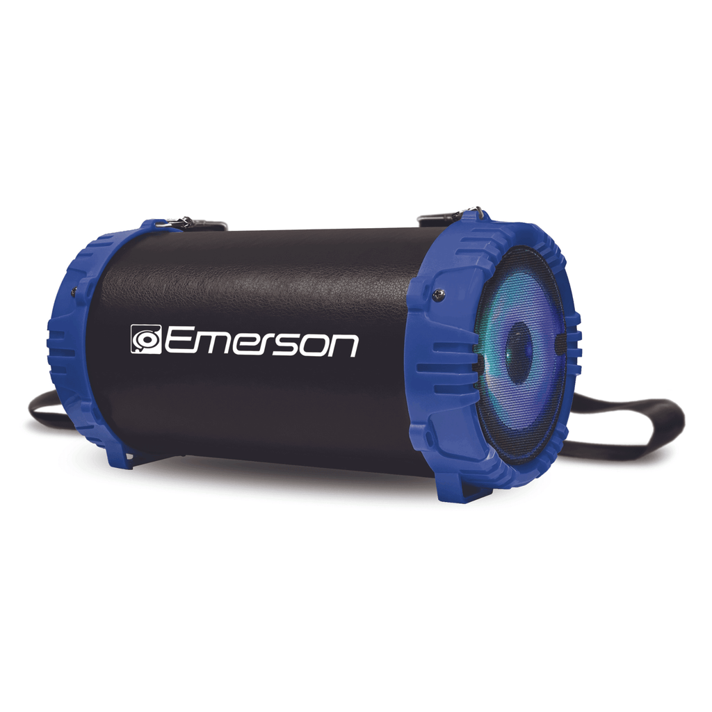 Portable Bluetooth Speaker with LED Lighting and Carrying Strap