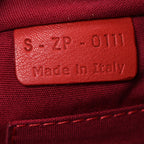 Smooth Calfskin Nano Luggage Red
