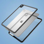 SAHARA - Oasis Series Water-Resistant Case for Apple iPad Pro (M4) 13" 2024 - Clear/Black