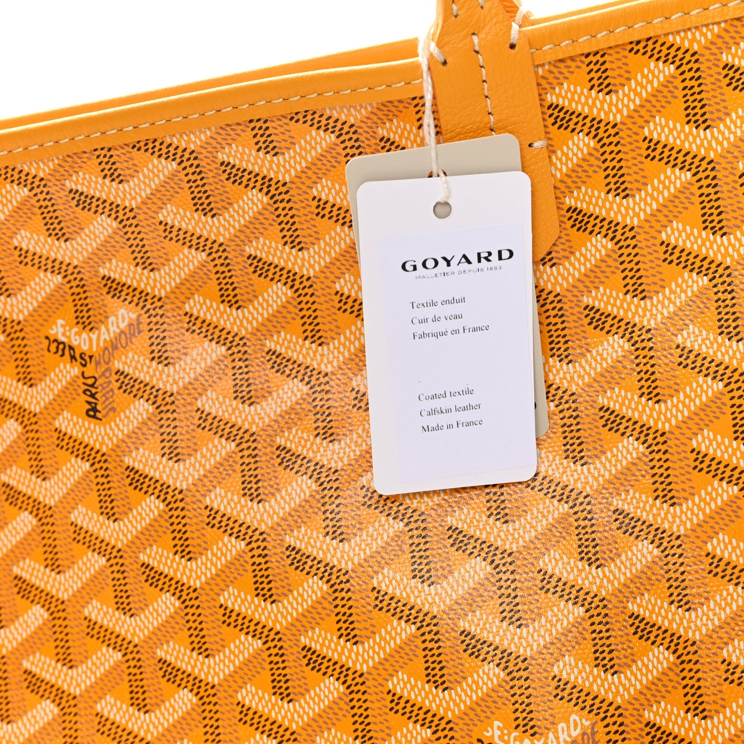 Goyardine Saint Louis GM Yellow