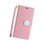 Entronix Case Compatible with iPhone 17 Air - Foldable Leather Wallet, Card Holder & Lanyard