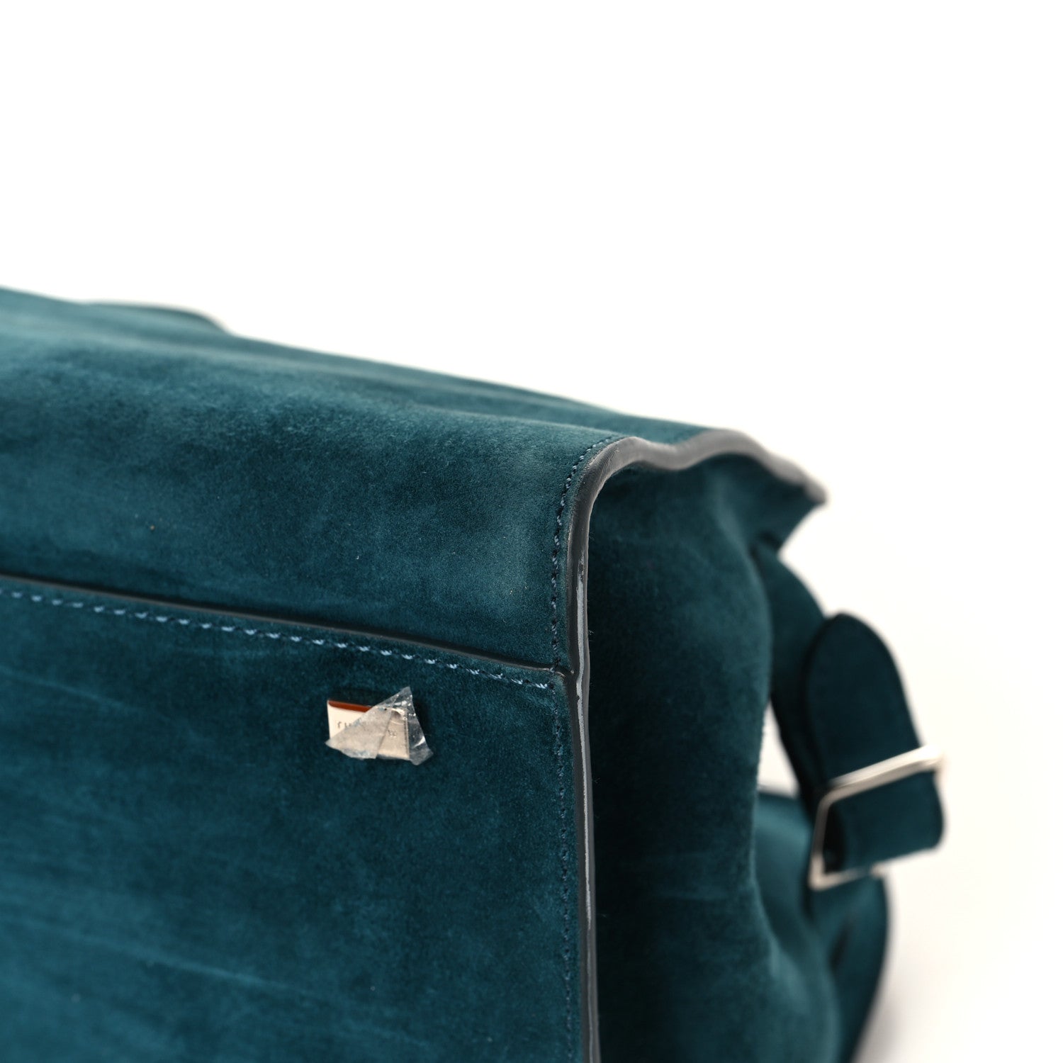 Suede Soft Margaux 10 Bag Teal Green