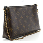 Monogram Pallas Clutch Black