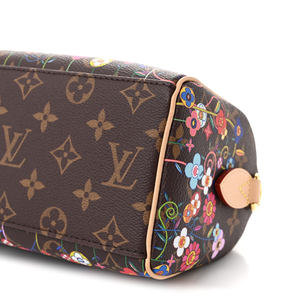LV X TM Monogram Flowers Speedy Bandouliere 20