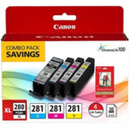 Canon  CLI-281/PGI-280XL Ink/Paper