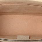 GG Supreme Monogram Small Queen Margaret Top Handle Bag White