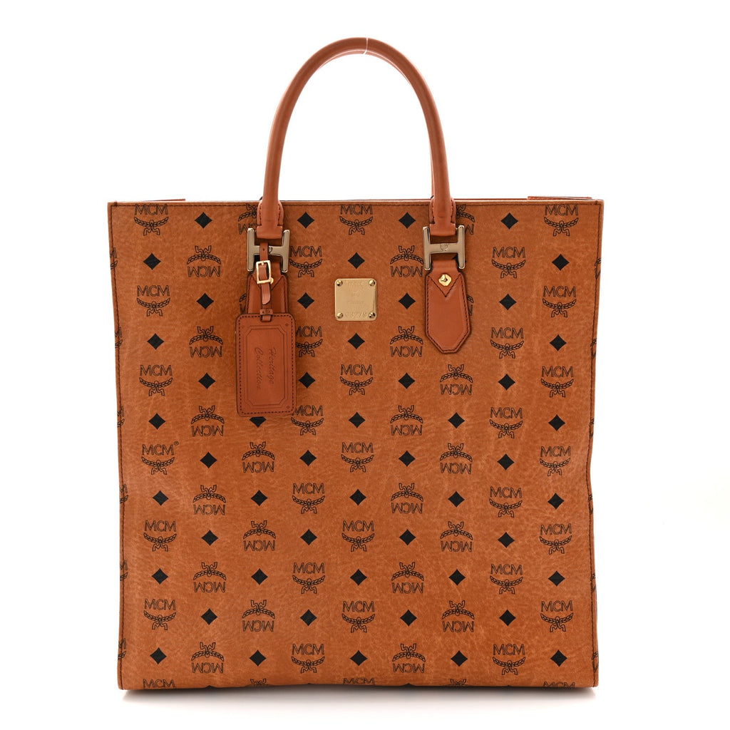 Visetos Large Munchen Tote Cognac