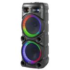 2x12-Inch Portable Bluetooth Party Speaker