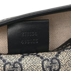 GG Plus Monogram Medium Signature Web Loop Tote Navy