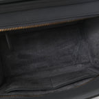 Baby Drummed Calfskin Micro Luggage Kohl