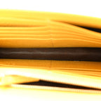Dollar Calfskin Interlocking G Chain Wallet New Buttercup