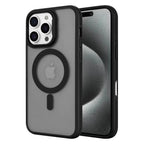 Entronix [Magnetic] Case Compatible with iPhone 16 Pro Max - Translucent Matte Back w/ Rugged Edges