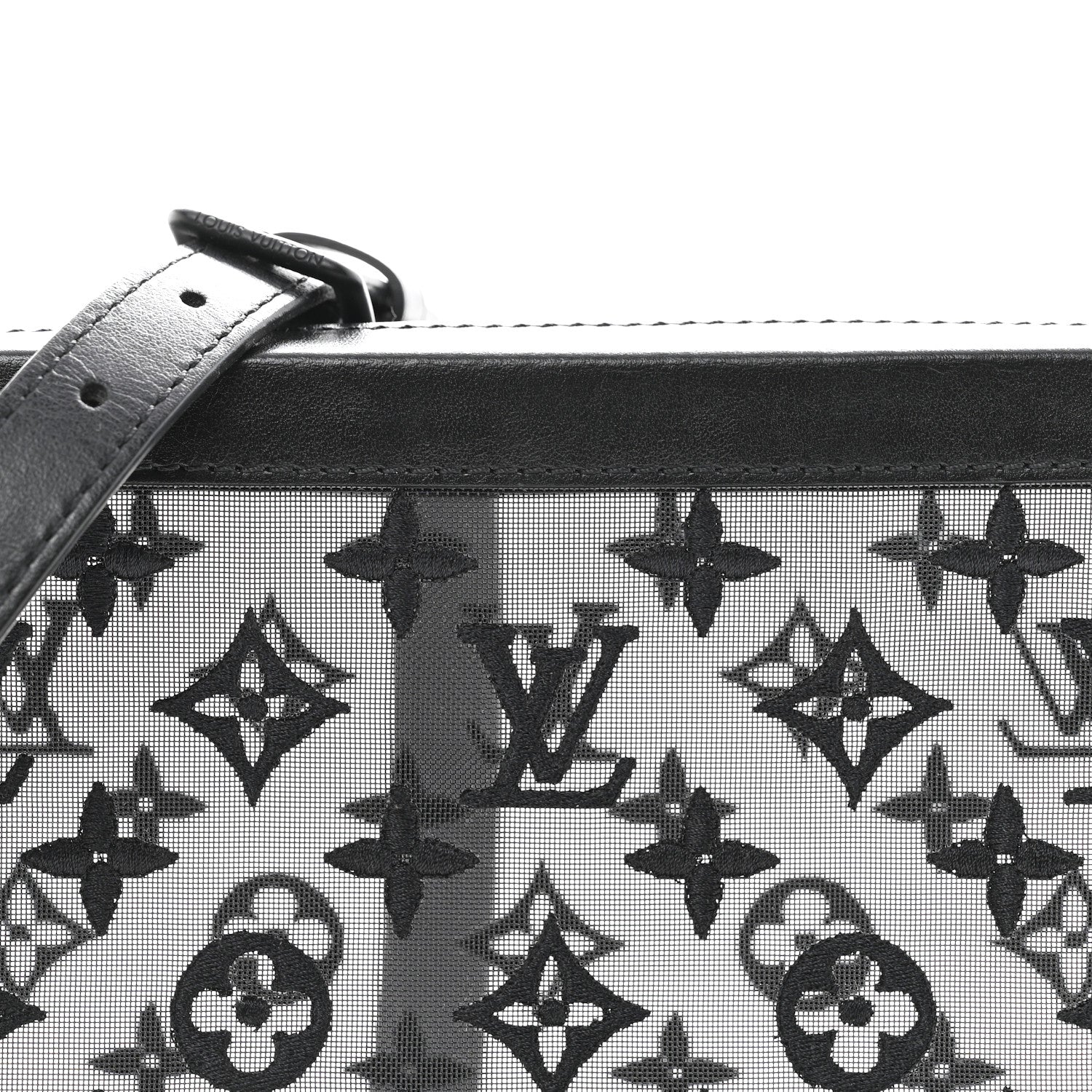 Monogram See Through Soft Trunk Black