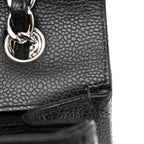 Caviar Maxi Single Flap Black