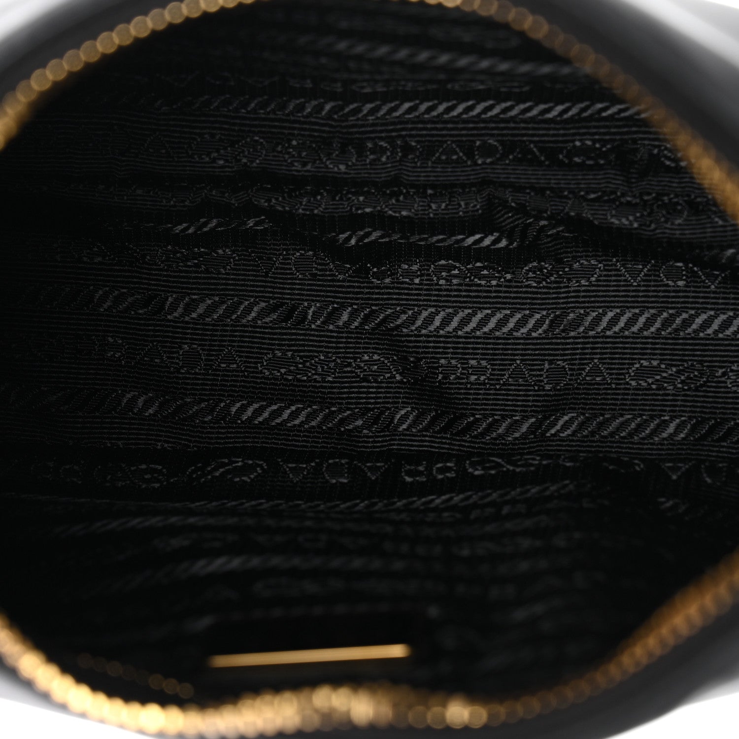 Tessuto Nylon Saffiano Mini Re-Edition 2005 Bag Black