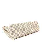 Damier Azur Graceful MM Rose Ballerine