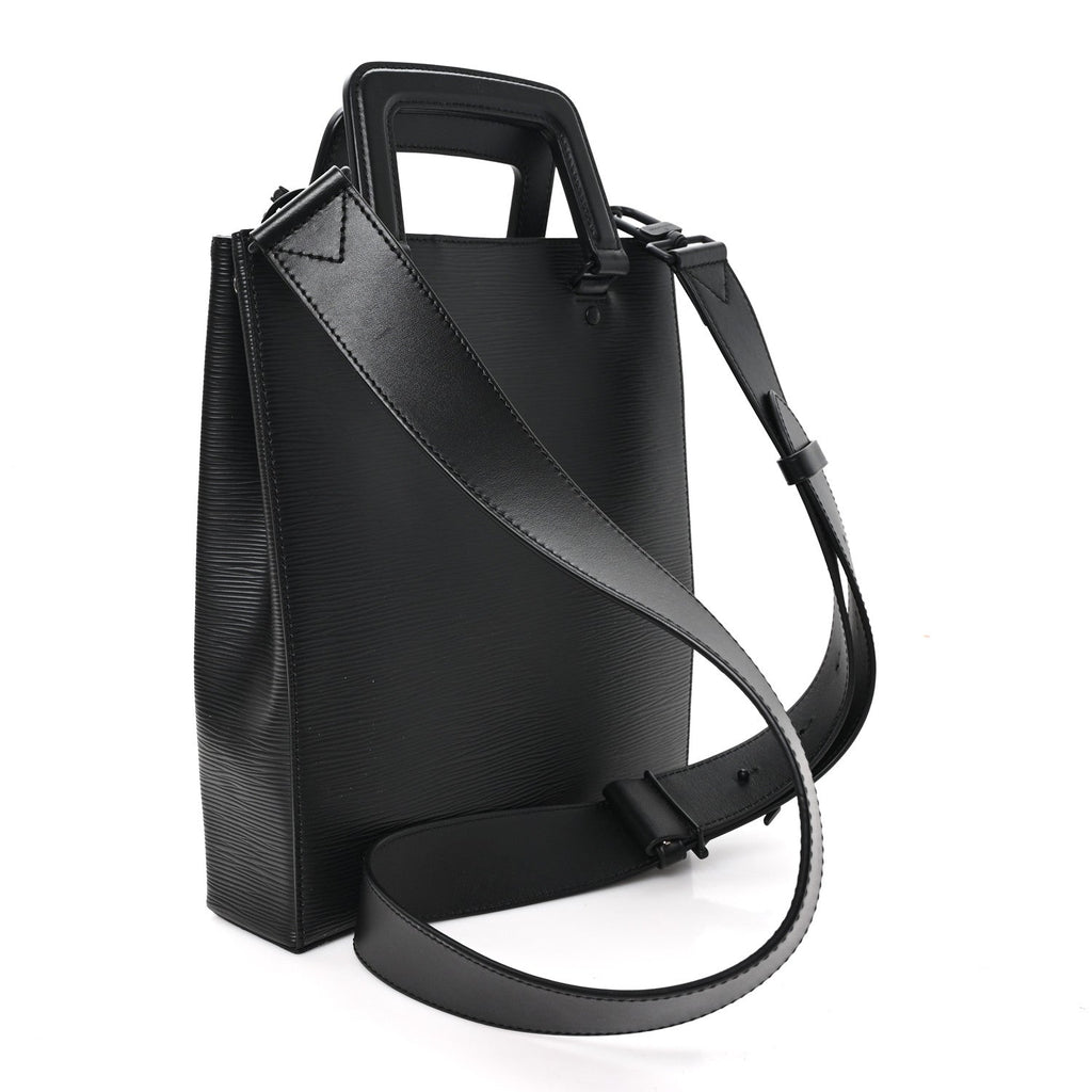 Epi Sac Plat Fold Bag Black