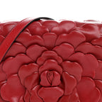 Nappa Atelier 03 Rose Edition Small Flap Crossbody Bag Cerise