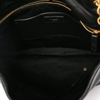 Lambskin Matelasse Monogram Large Jamie 4.3 Black
