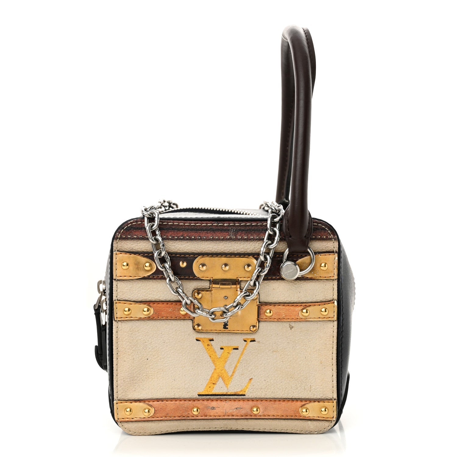 Transformed Canvas Time Trunk Square Bag
