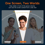 Entronix Anti-Spy Privacy Screen Protector Compatible with iPhone 17 - 2-Piece Combo