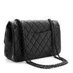Aged Calfskin Quilted 2.55 Reissue 225 Flap So Black