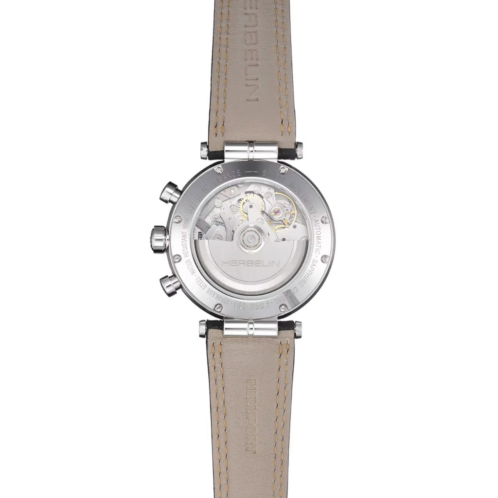 Herbelin Newport Héritage Bicomax Men's Black Watch