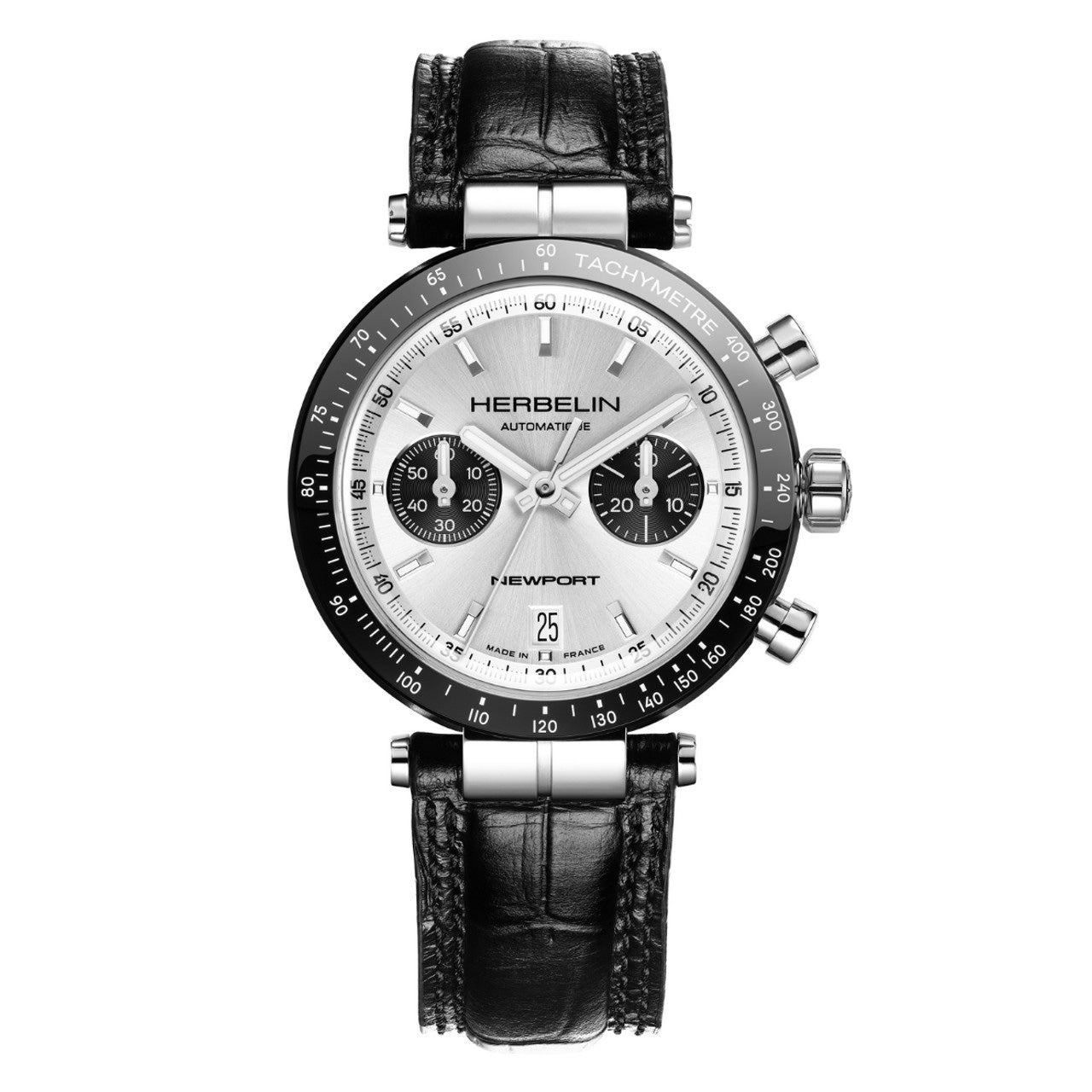 Herbelin Newport Héritage Bicomax Men's Silver Watch