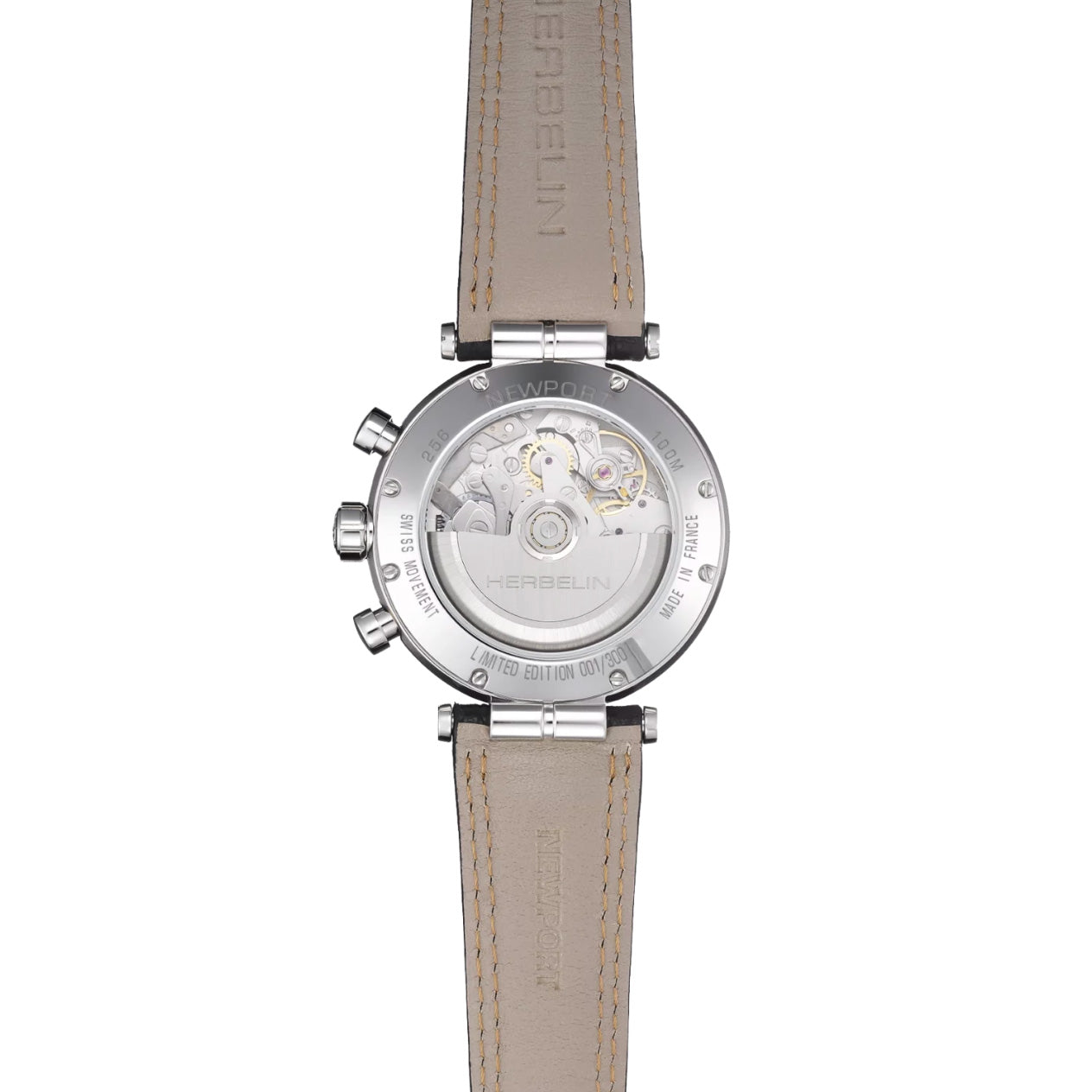 Herbelin Newport Héritage Bicomax Men's Silver Watch