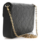 Empreinte Pochette Felicie Chain Wallet Black