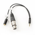 Movo TCB2 XLR F Microphone to TRRS M Phone Adapter