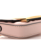 Nappa Matisse FF Embossed Nano Maxi Buckle Baguette Charm Rosa Quarzo