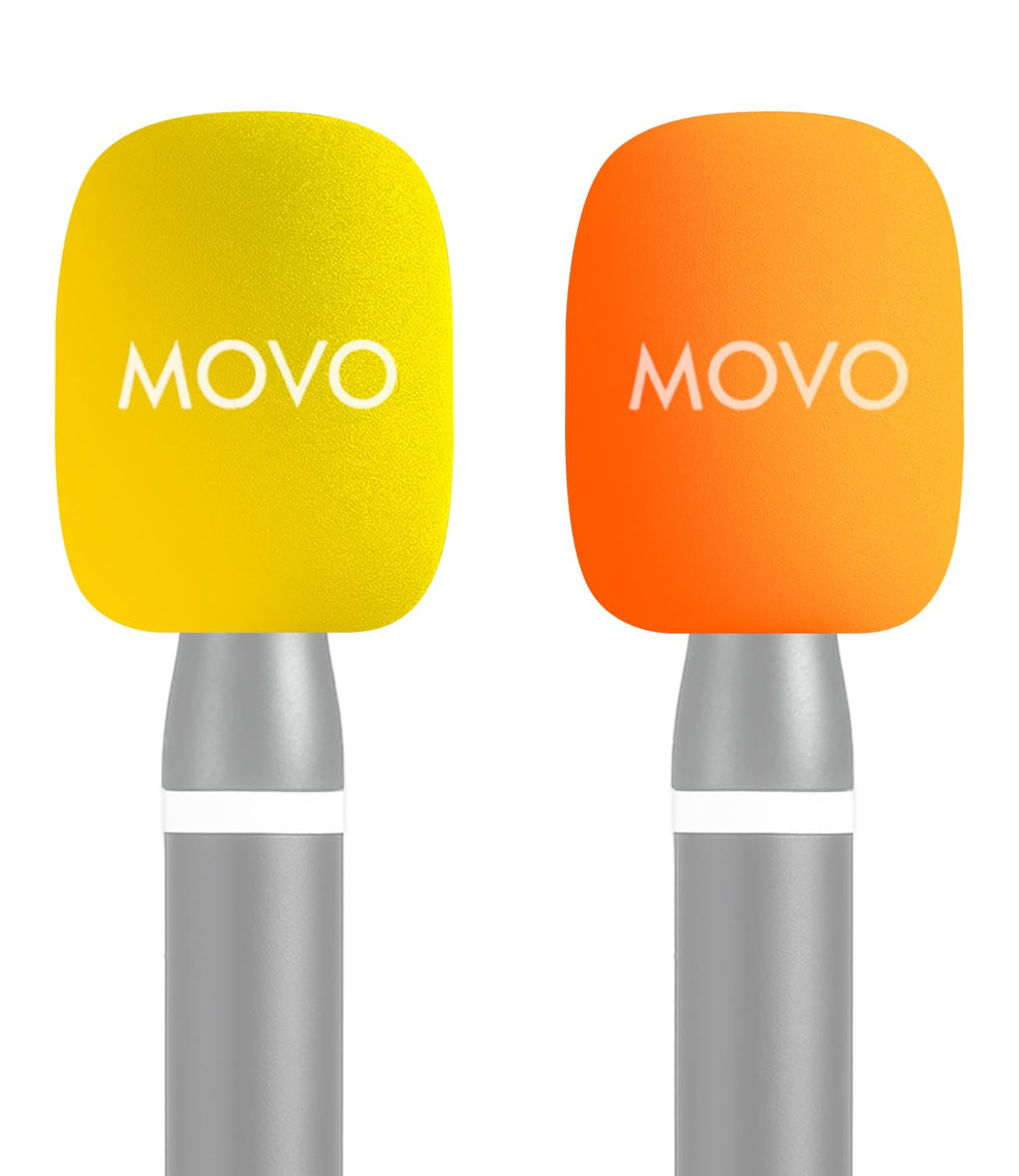 Movo HWS-2 Colored Windscreens (Yellow/Orange)
