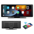 Portable Wireless CarPlay and Android Auto Car Stereo with 10.26-Inch HD Touchscreen, Mirror Link,