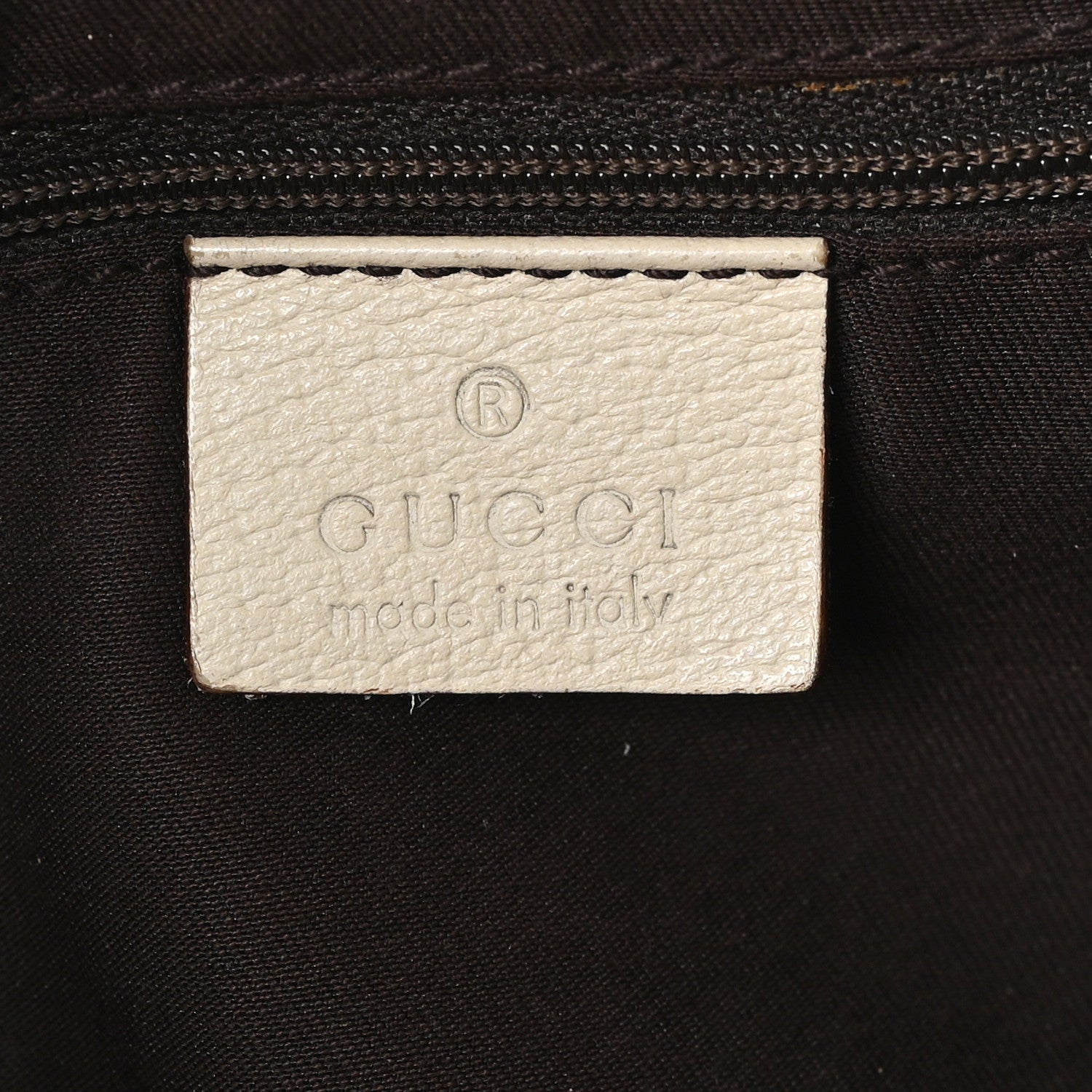 Monogram Medium Abbey Shoulder Bag Off White
