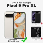 Entronix Bundle Compatible with Pixel 9 Pro XL - Clear Case & 1 Clear Screen Protector