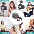 Movo VXR10 Universal Video Microphone with Lightning Adapter