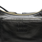 Nappa Multi Pocket Hobo Black