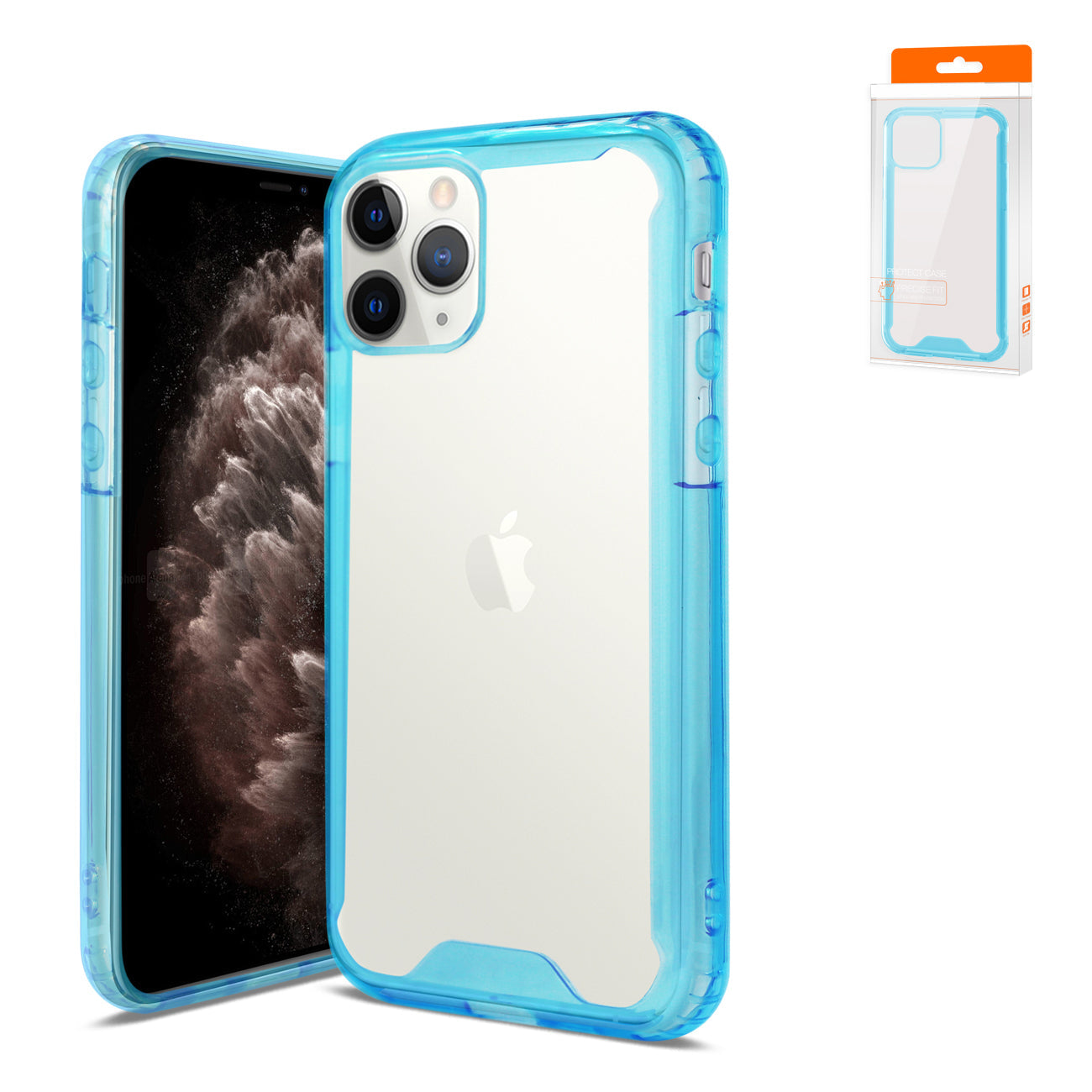 Reiko Apple Iphone 11 Pro High Quality Tpu Case In Blue