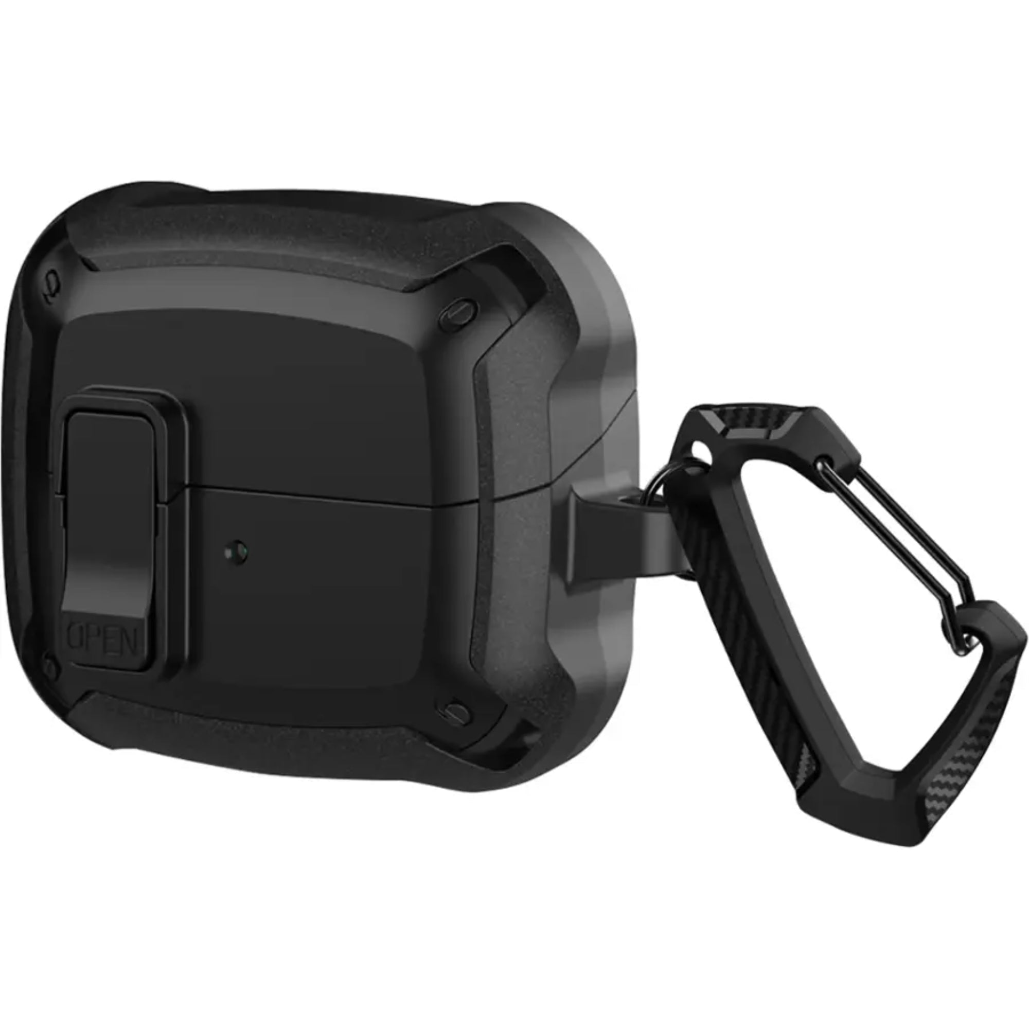 SAHARA - Raider Series Heavy Duty-Case for Samsung Galaxy Buds3 and Buds3 Pro Headphones - Scorpion Black