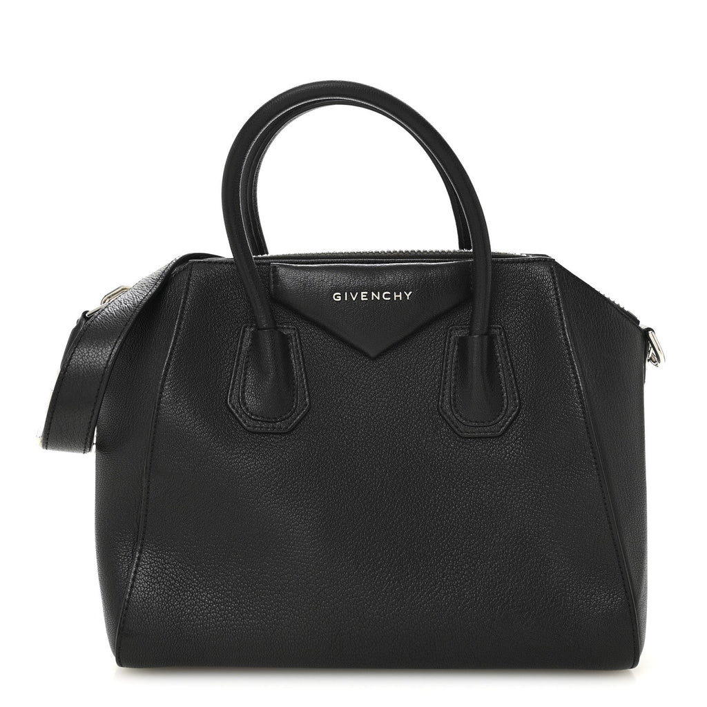 Sugar Goatskin Small Antigona Black