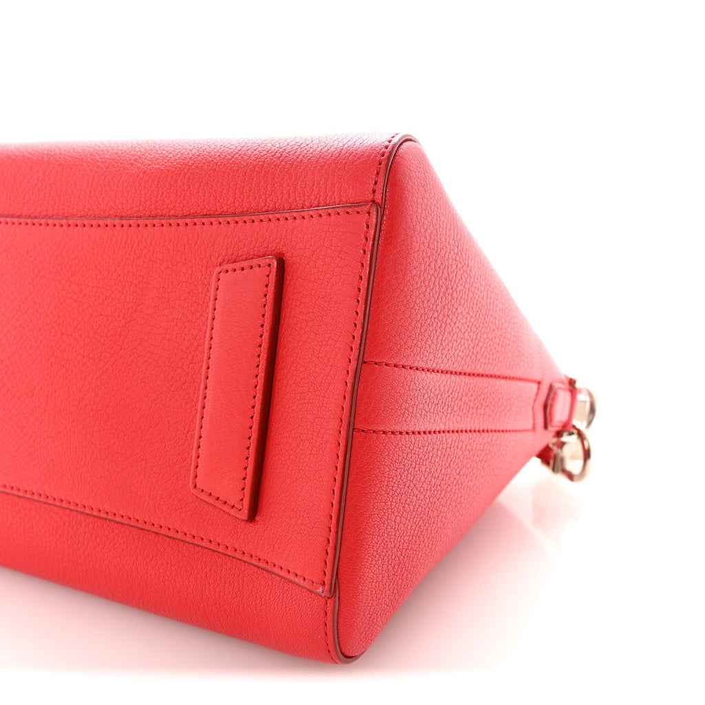 Sugar Goatskin Small Antigona Red