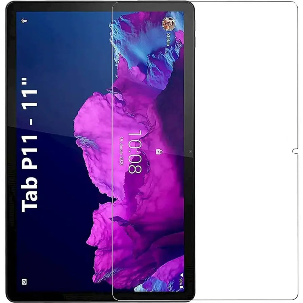 SAHARA - ZeroDamage Ultra Strong Tempered Glass Screen Protector for Lenovo Tab P11 - Clear