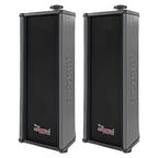 5 CORE Outdoor Speakers Pair Stereo in Wall Speaker 100W Peak Passive Mount Wired Waterproof Patio House Garage Indoor Exterior Audio System Bocinas para Casa - 15TG 2PCS