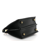 Shiny Nappa Petite Peekaboo I SEE U Satchel Black