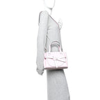 Calfskin Mini Gate Tote Icy Pink