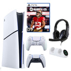 PS5 Slim with Madden NFL 25, Extra Controller & Accessories