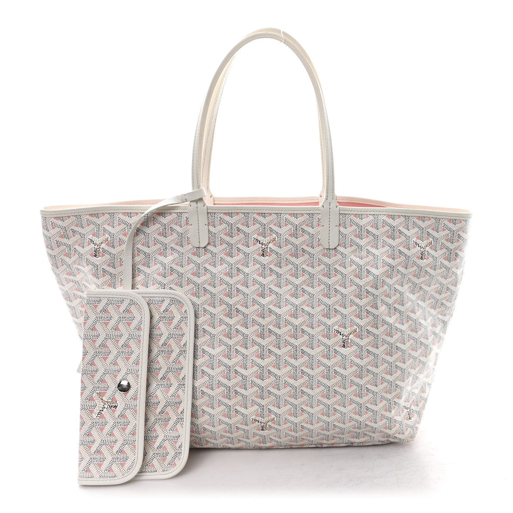 Goyardine Saint Louis Claire Voie PM White Pink