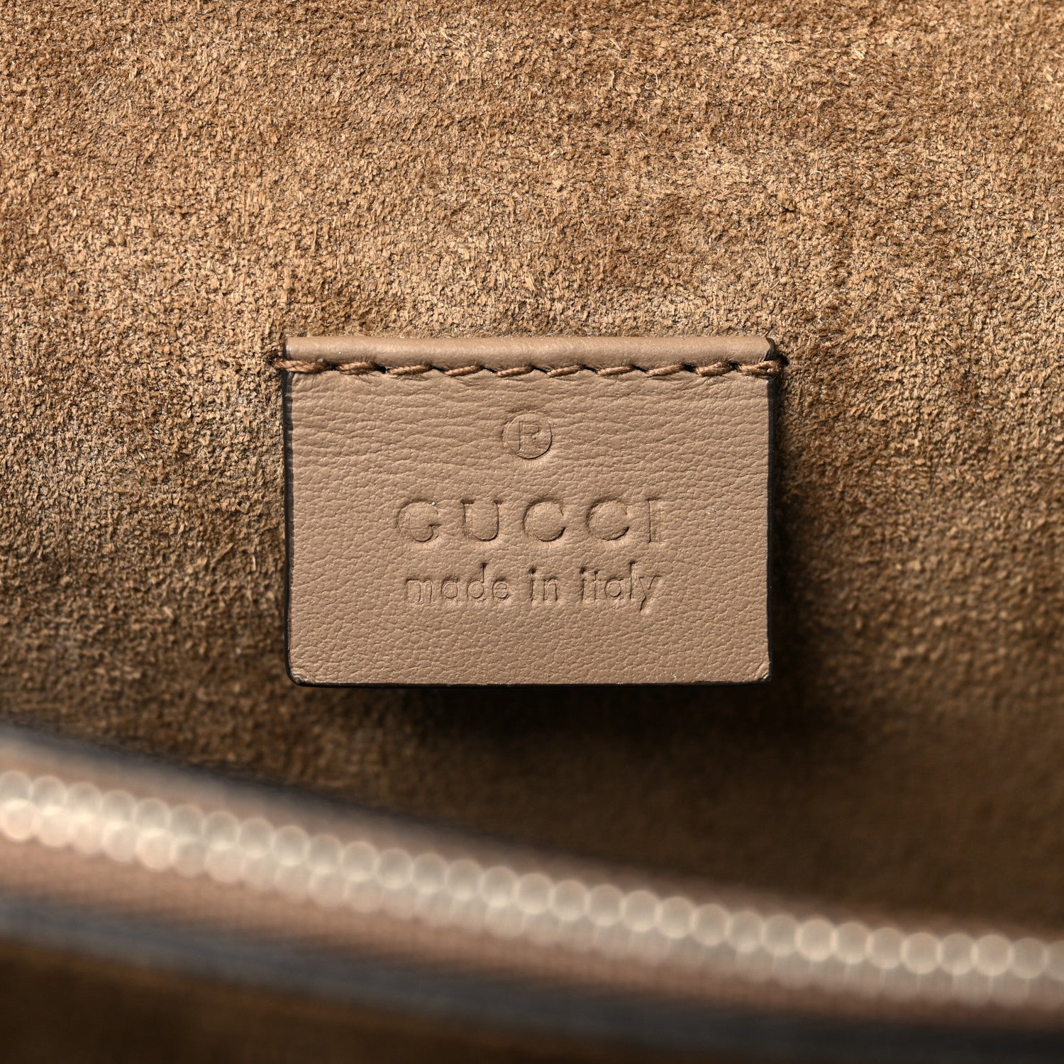GG Supreme Monogram Medium Dionysus Shoulder Bag Taupe